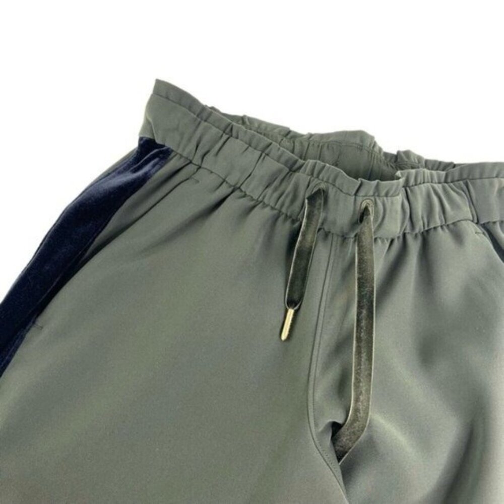 Lululemon Green On the Fly Joggers with Velvet Stripe - Picture 3 of 7